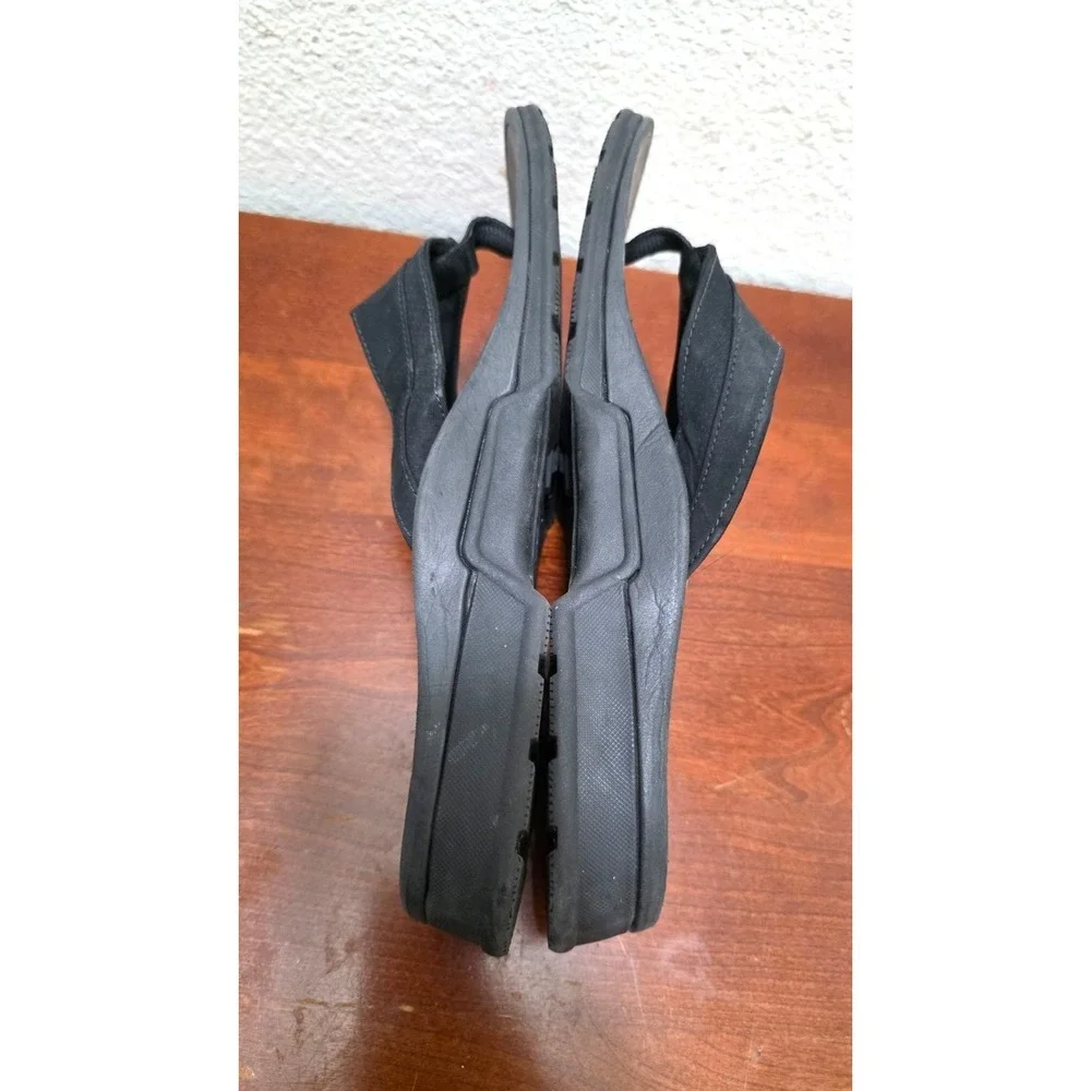 Vionic Men's Black Thong Flip Flops With Arch Support‎ Size 10